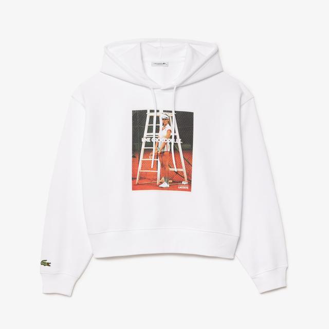 Oversized Print Hoodie Product Image