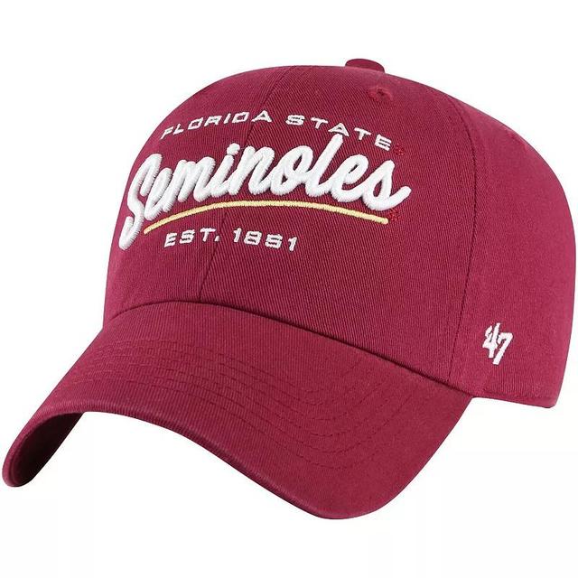 Womens 47 Garnet Florida State Seminoles Sidney Clean Up Adjustable Hat Product Image