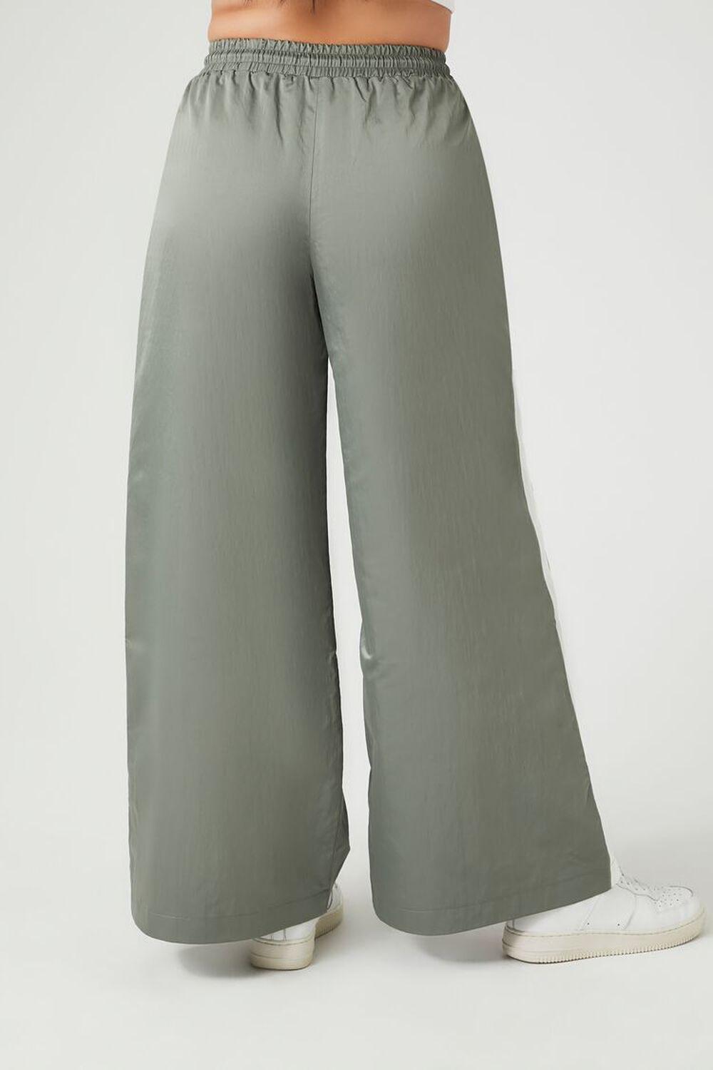 Side-Striped Wide-Leg Pants | Forever 21 Product Image