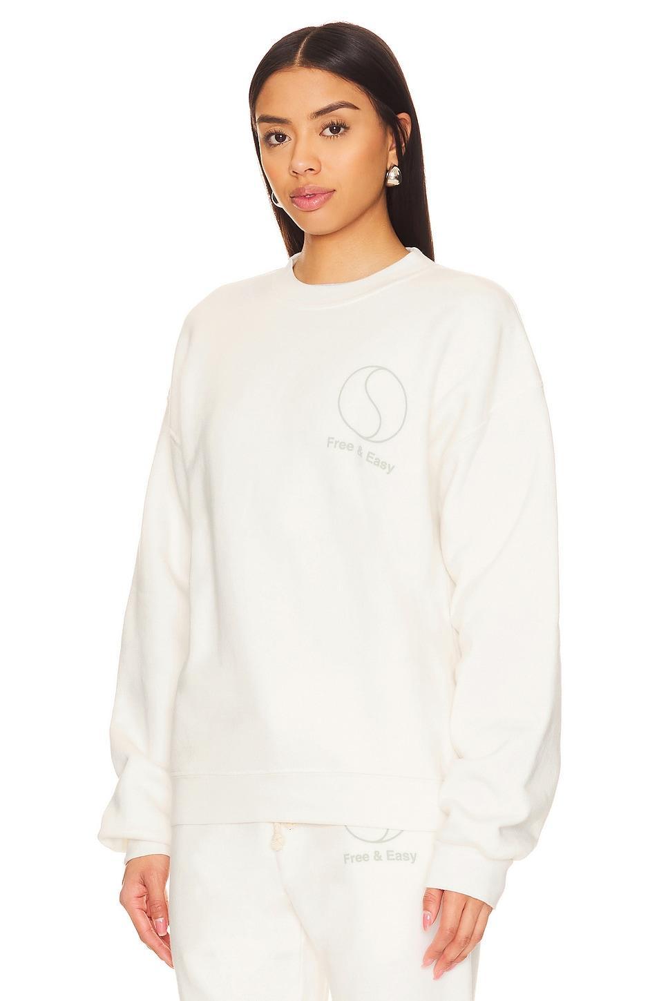 Yin Yang Heavy Fleece Sweatshirt Free & Easy Product Image