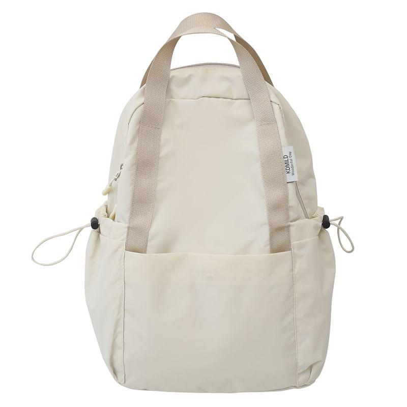 Plain Nylon Backpack Product Image