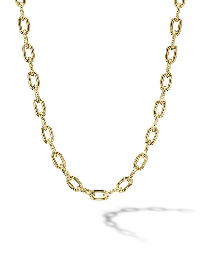 Womens DY Madison Chain Necklace In 18K Yellow Gold Product Image