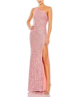 Womens Ieena One Sequined One-Shoulder Gown Product Image