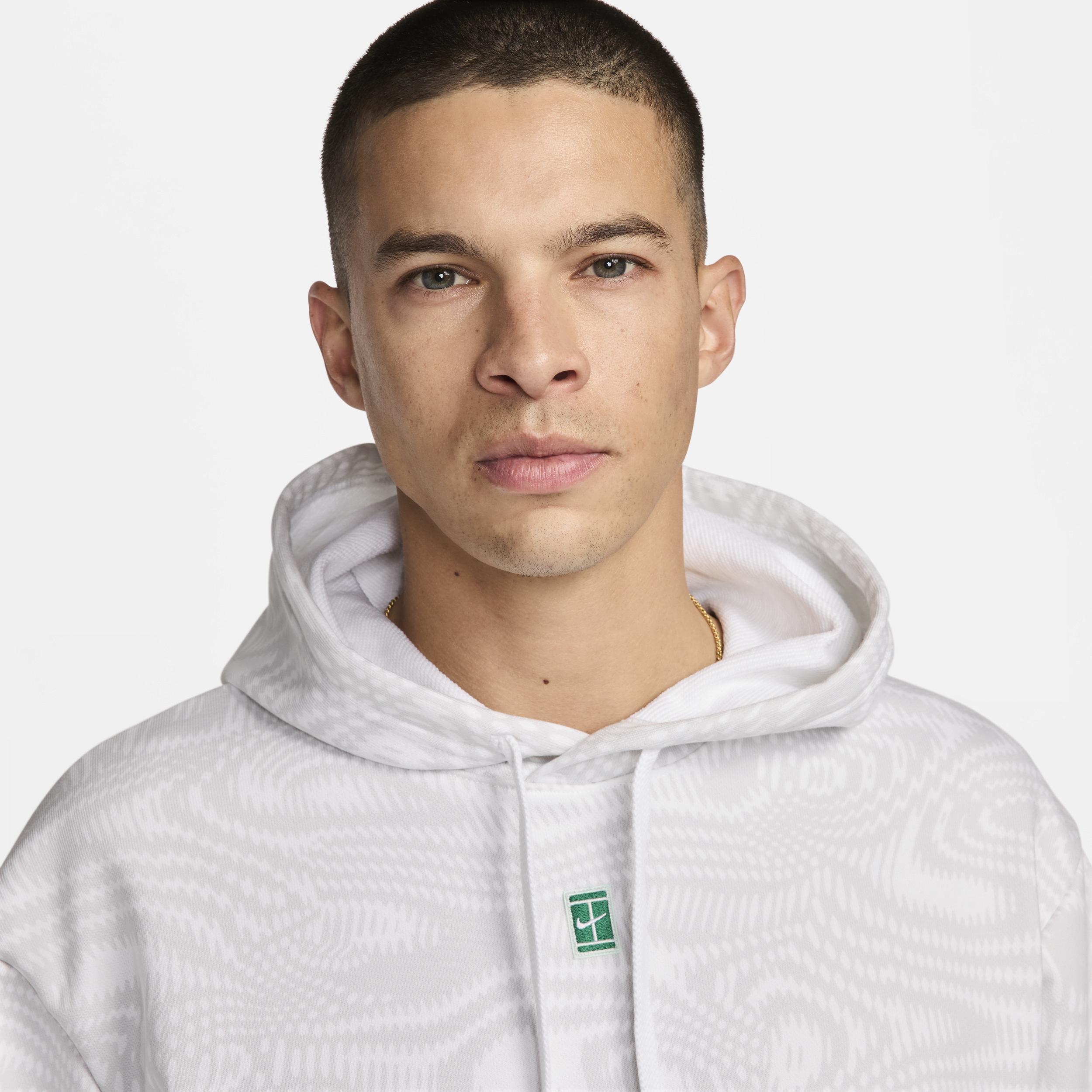 Nike Mens Court Heritage Dri-FIT Fleece Tennis Hoodie Product Image