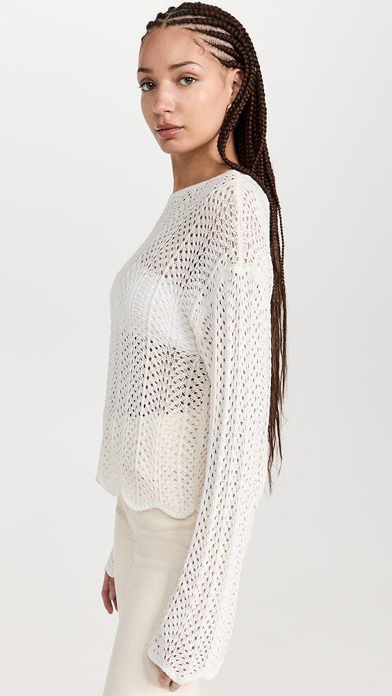 Z Supply Donovan Crochet Top | Shopbop Product Image