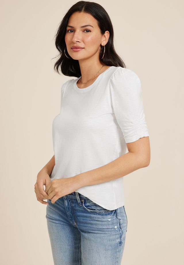 Parktown Puff Sleeve Top Product Image