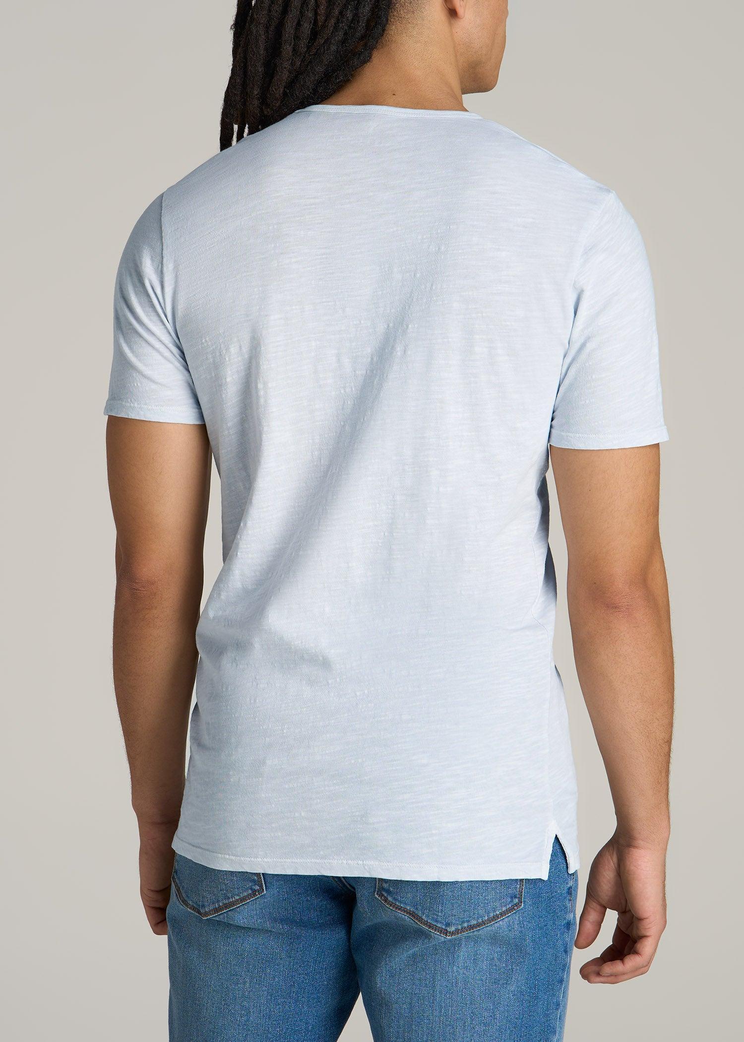 Slub Tee in Light Blue - Tall Men's Shirts Product Image