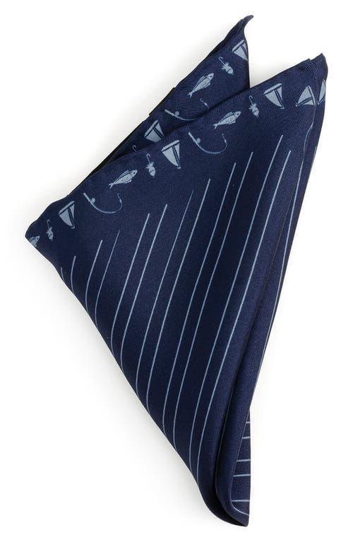 Cufflinks, Inc. Nautical Silk Pocket Square Product Image