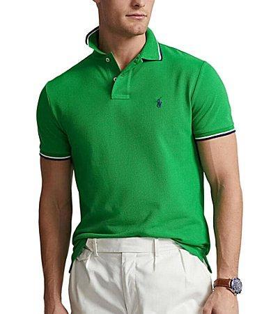 Polo Ralph Lauren Classic Fit Mesh Polo Shirt (Preppy ) Men's Clothing Product Image