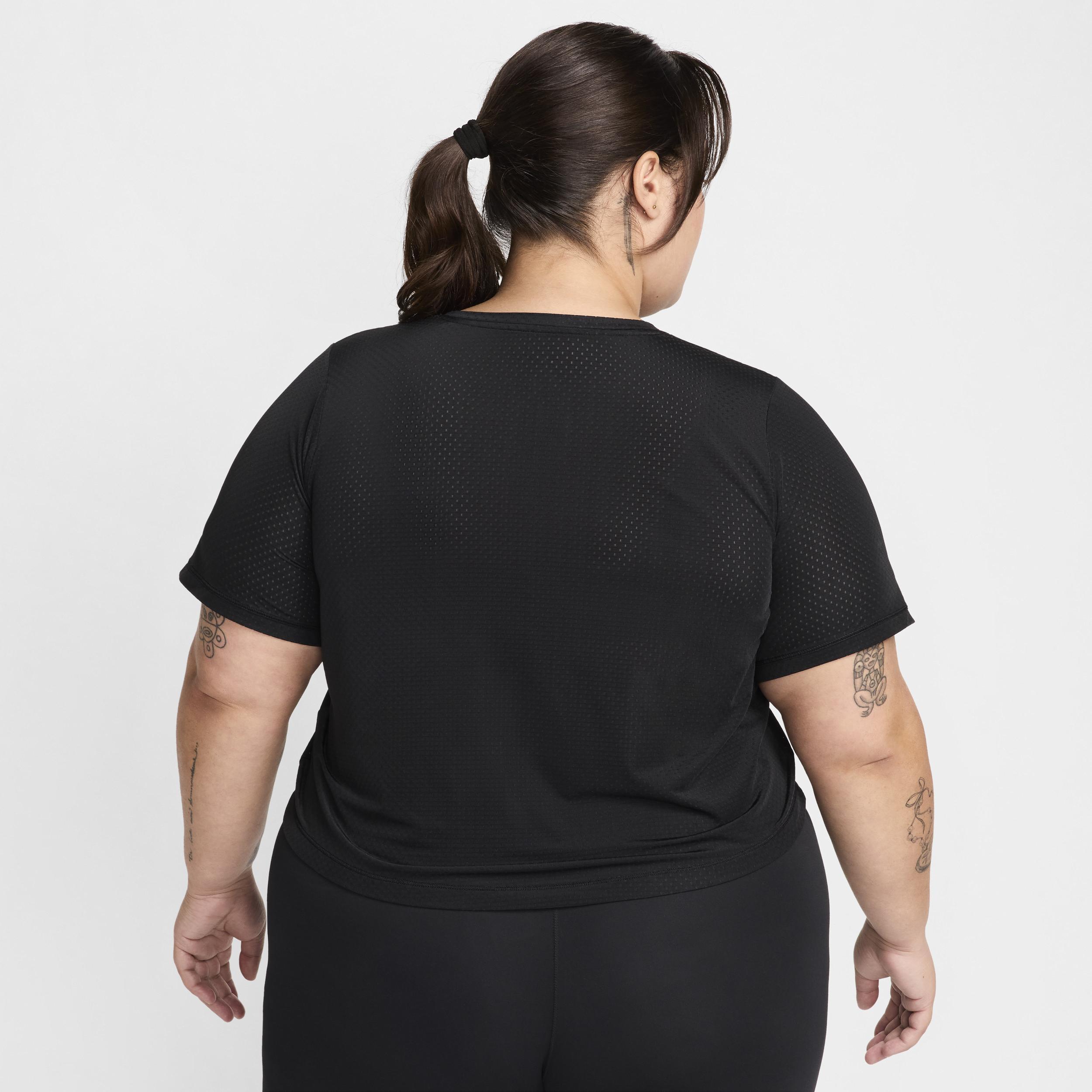 Nike Women's One Classic Breathe Dri-FIT Short-Sleeve Top (Plus Size) Product Image