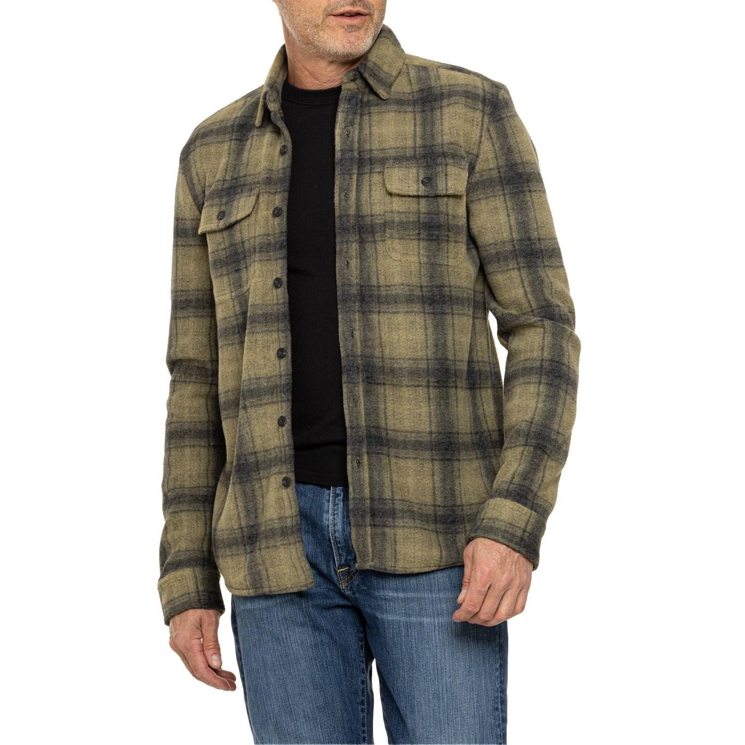 True Grit Shadow Plaid 2-Pocket Shirt - Long Sleeve Product Image