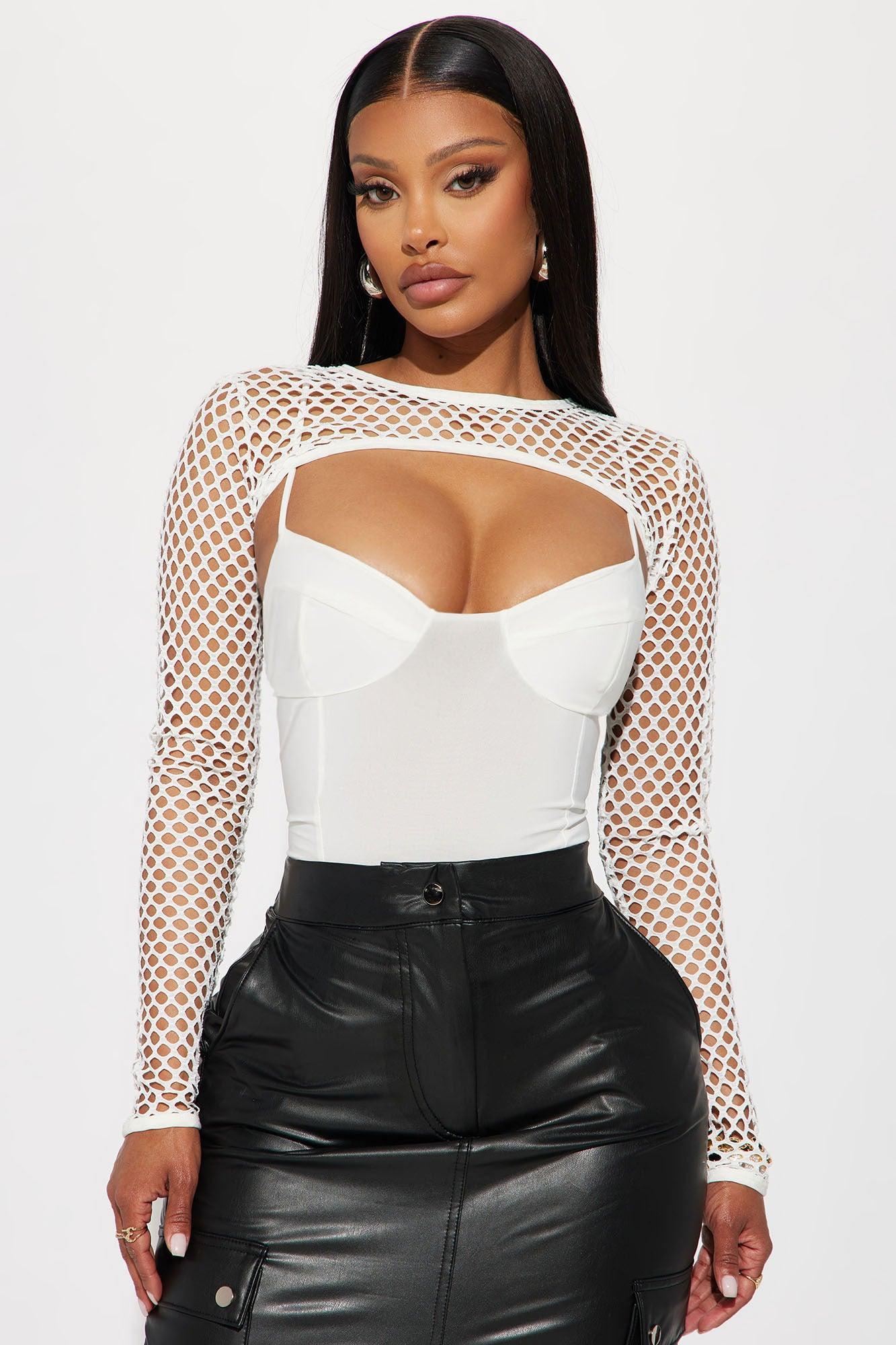 I Just Wanna Have Fun Bodysuit - White Product Image