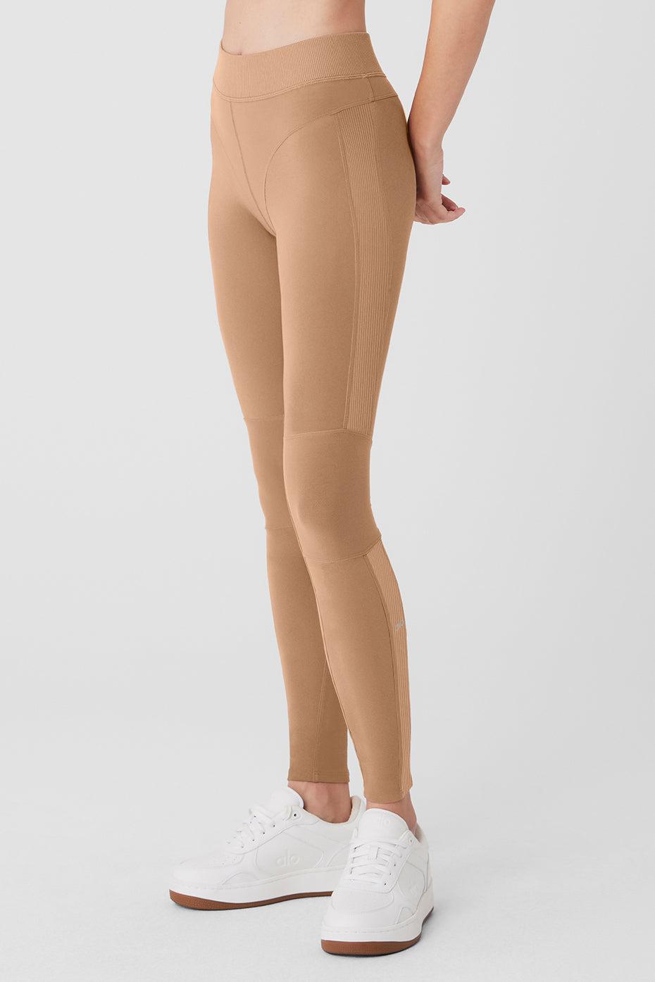 Alosoft High-Waist Head Start Legging - Toasted Almond product image