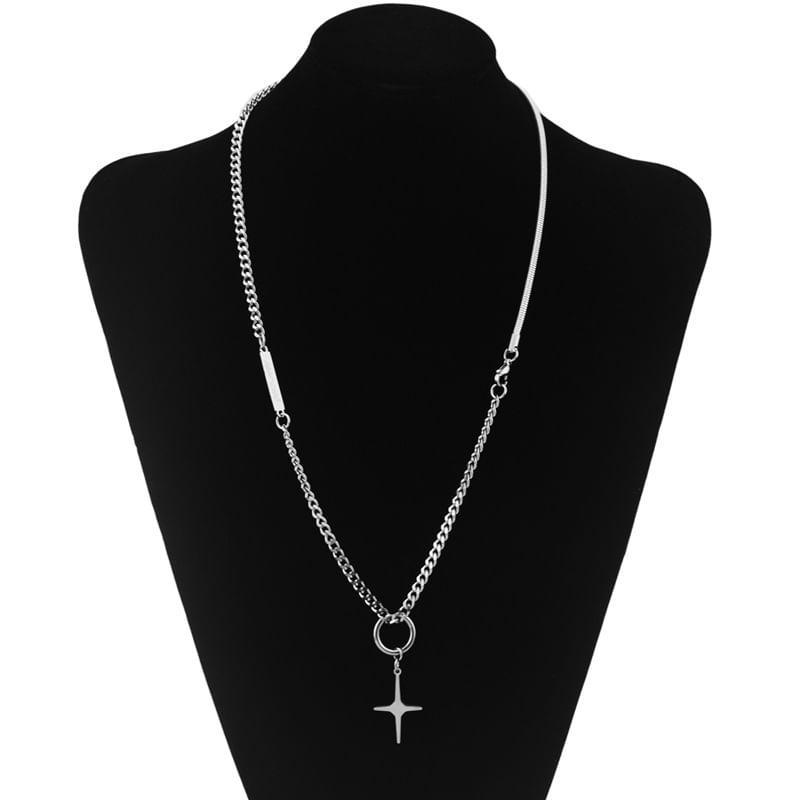 Cross Chained Necklace Product Image