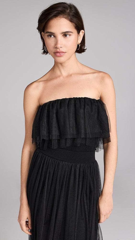 Autumn Cashmere Tulle Tube Top | Shopbop Product Image