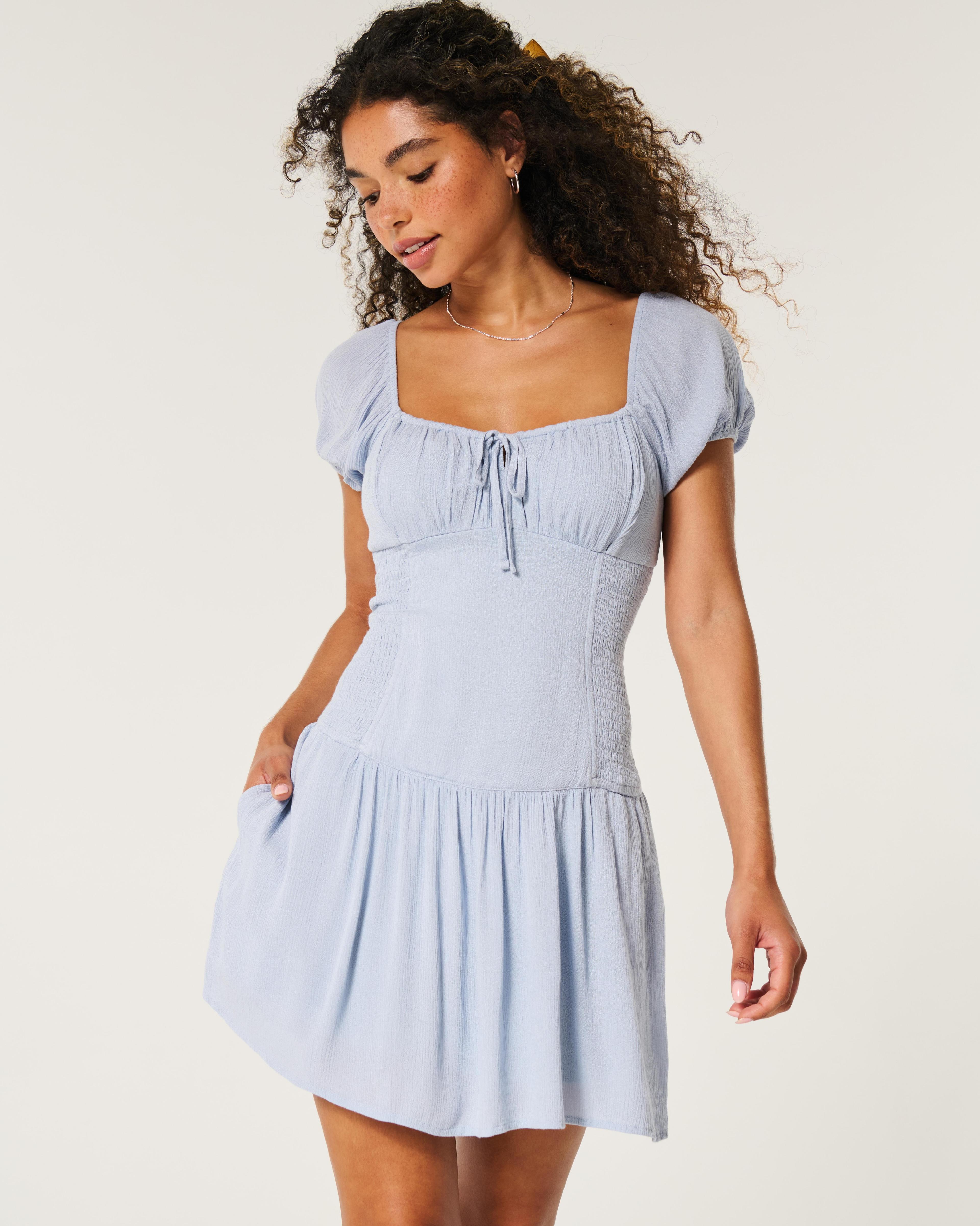 Hollister Sofia Drop Waist Skort Dress Product Image