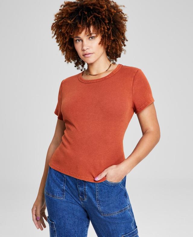 And Now This Womens Crewneck T-Shirt, Created for Macys Product Image