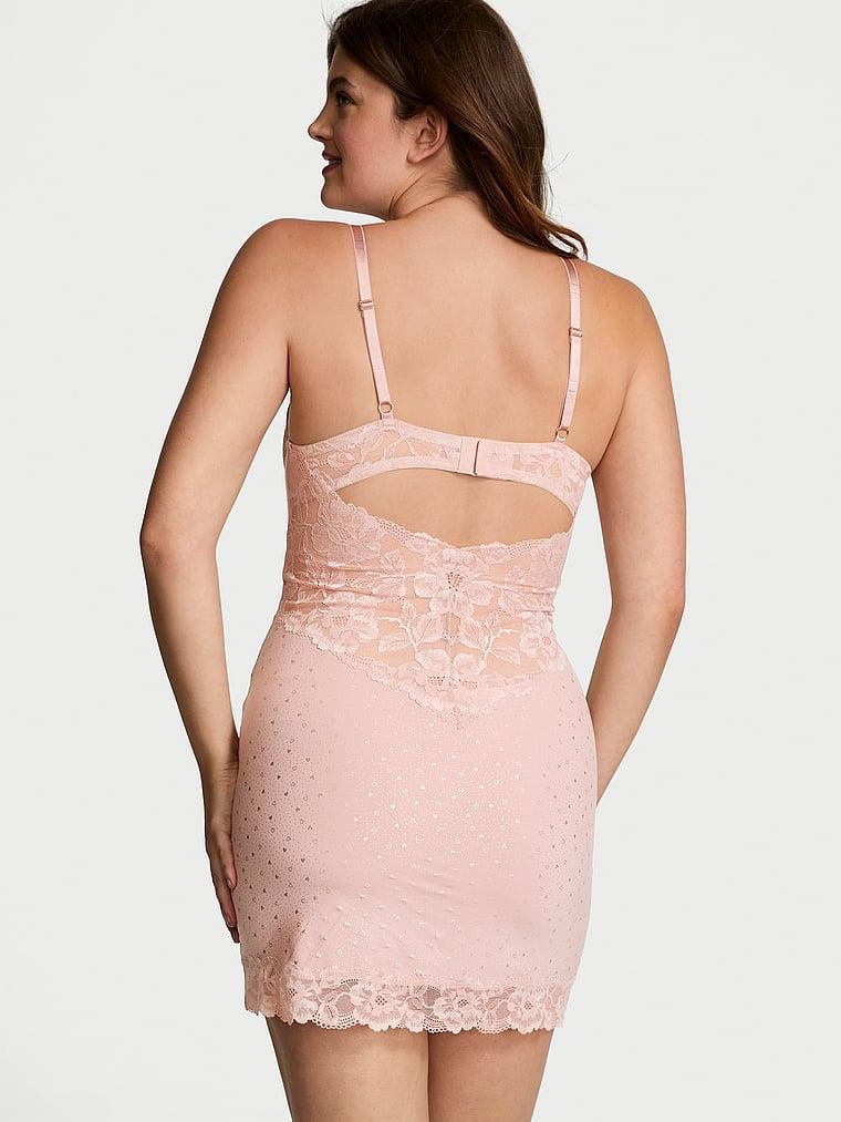 Modal & Lace Cupped Mini Slip Dress Product Image