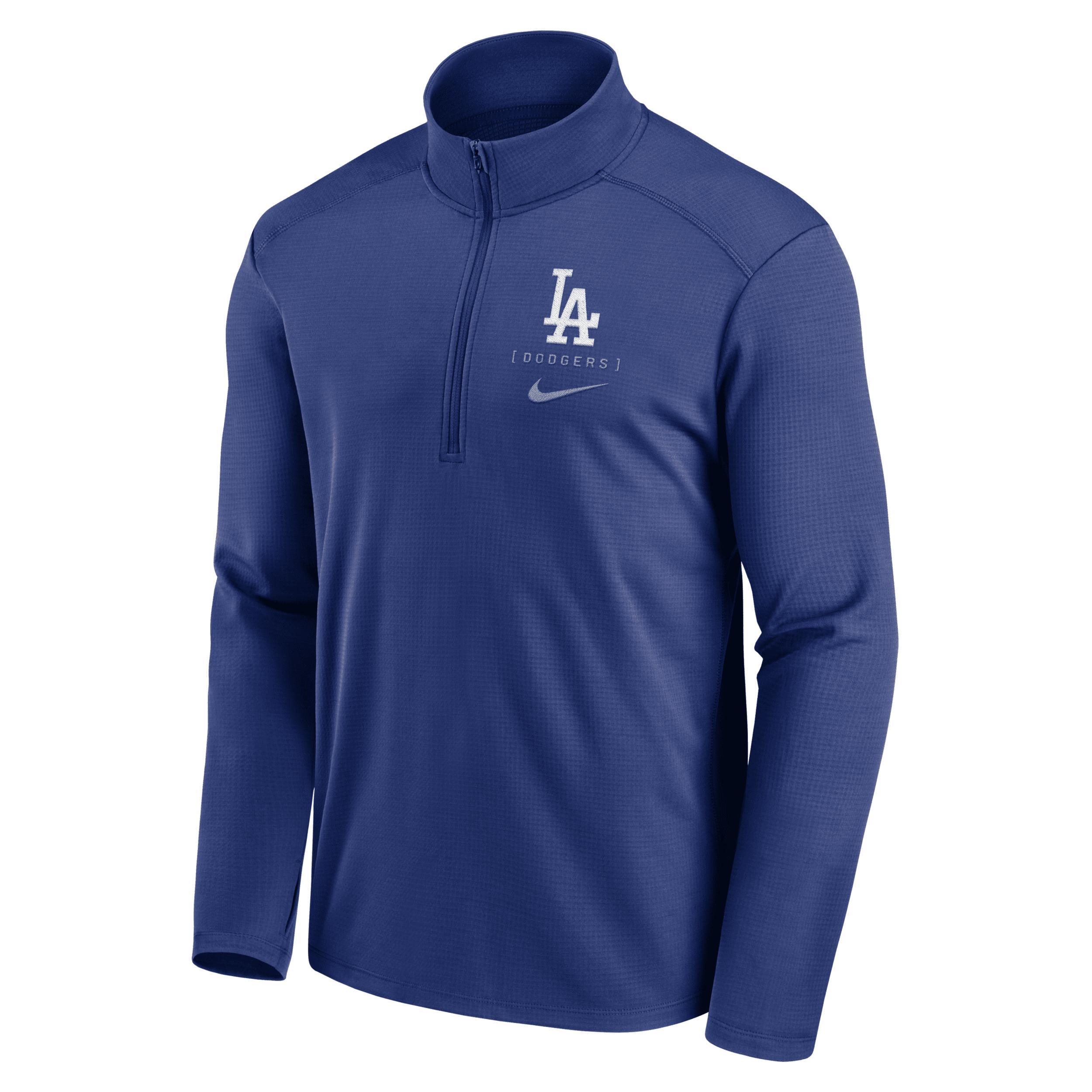 Mens Nike Royal Toronto Blue Jays Franchise Logo Pacer Performance Half-Zip Top Product Image