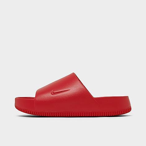 Nike Calm Mens Slide Sandals Green Product Image