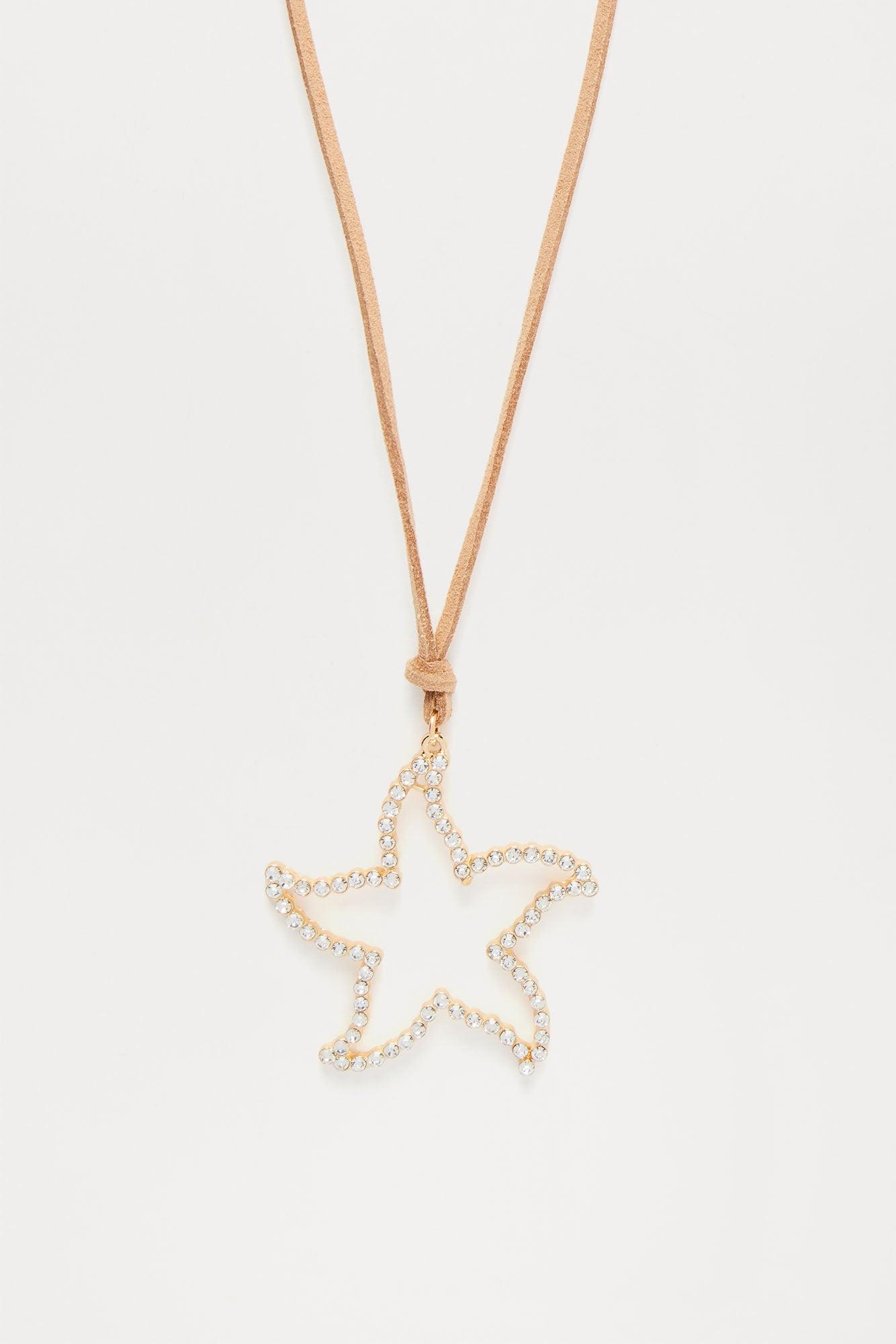 Lucky Starfish Necklace - Gold Product Image