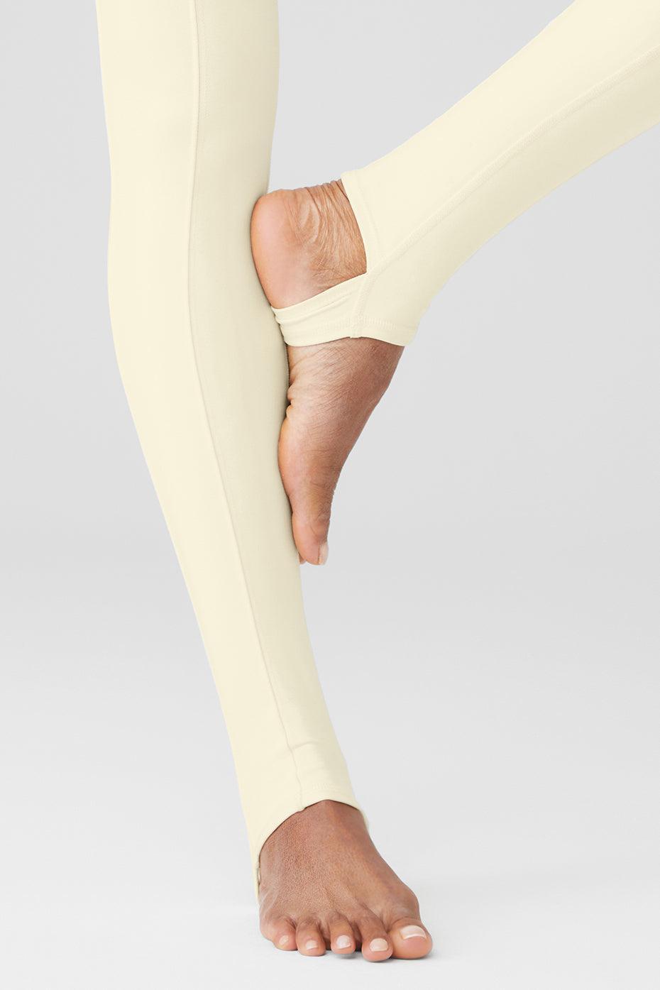 Airbrush High-Waist Enso Legging - French Vanilla Female Product Image