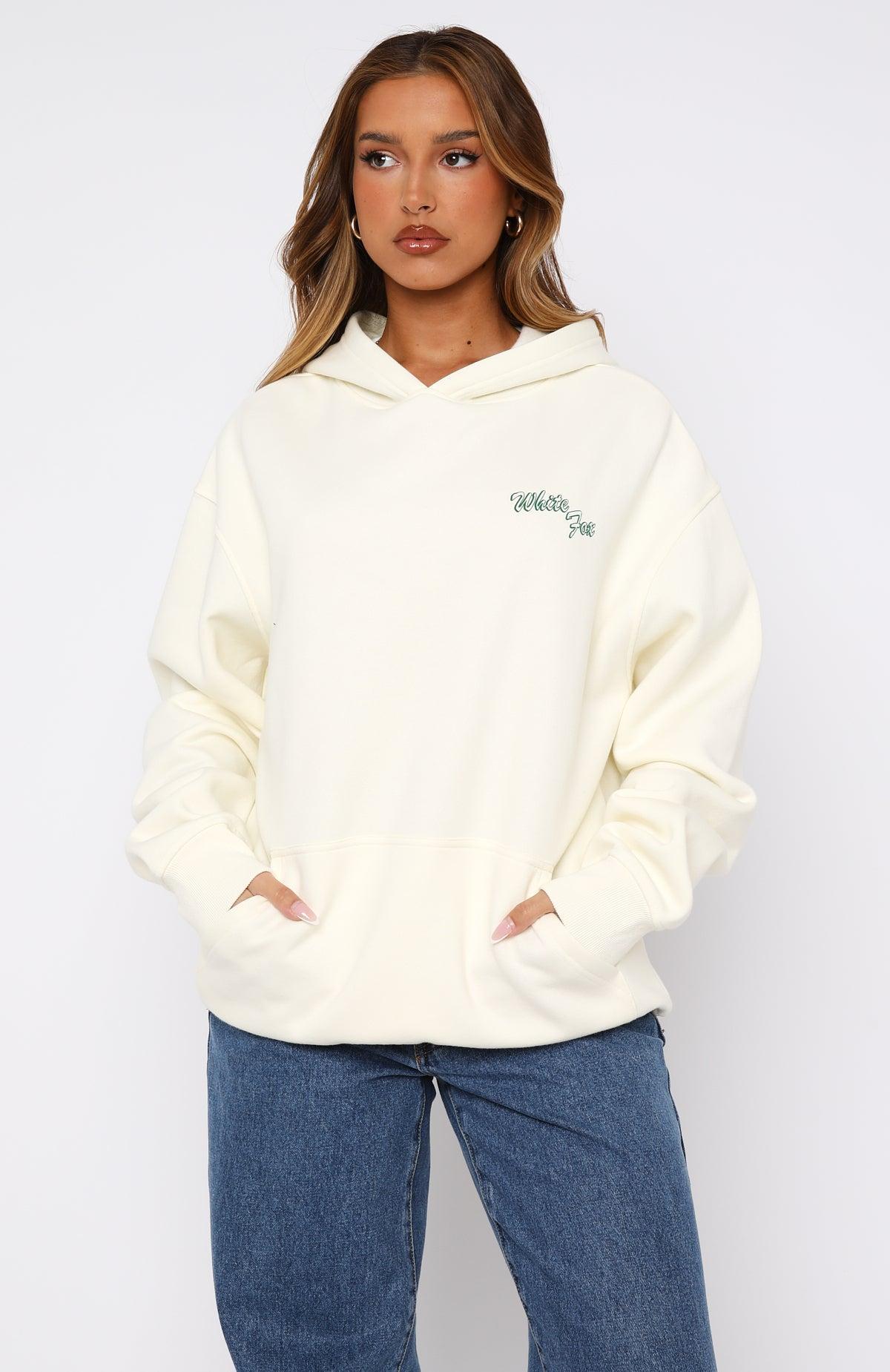 Self Love Always Oversized Hoodie Cream Product Image