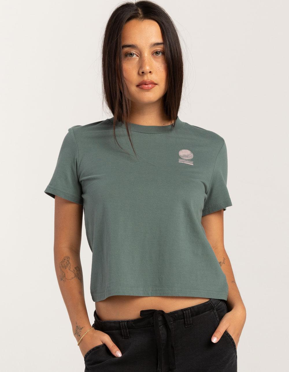 TENTREE Regenerative Series Womens Crop Tee Product Image