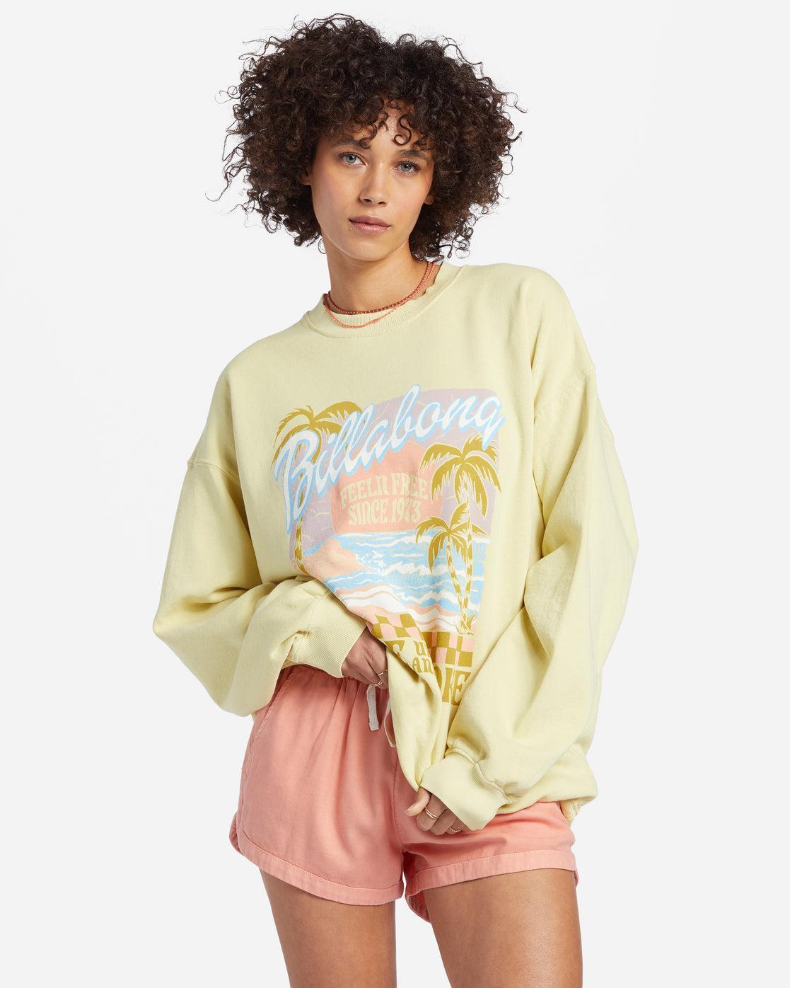 Ride In Oversized Crewneck Sweatshirt - Sunspell Female Product Image