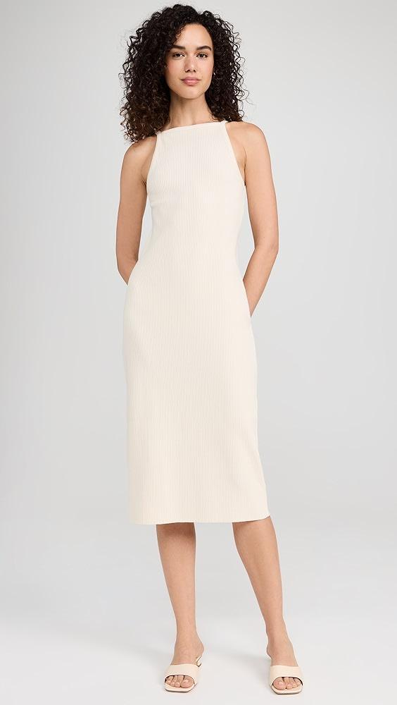 Vince Rib High Neck Tank Dress | Shopbop product image