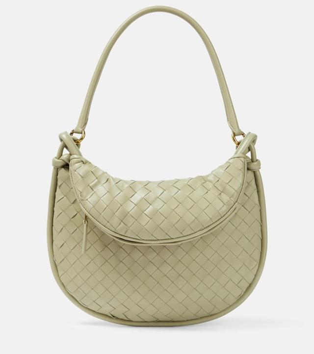 Gemelli Large Shoulder Bag In Beige Product Image