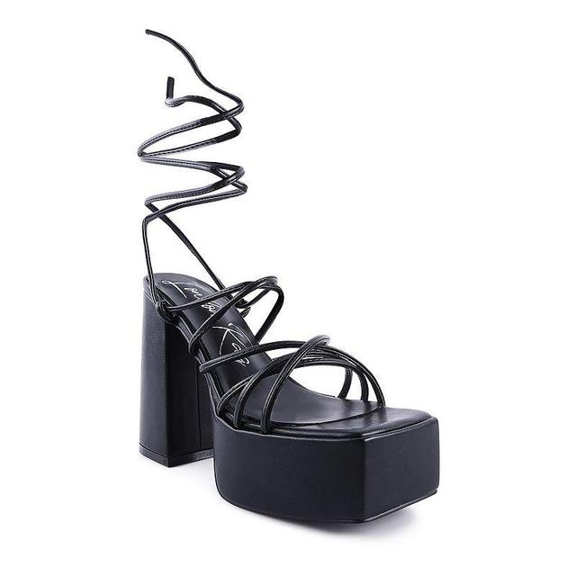 London Rag Anvil Womens Block Heel Sandals Product Image