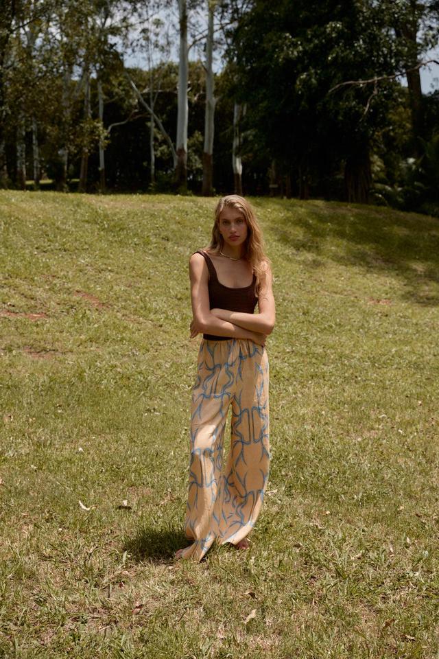 Zeila Linen Pants X Emma Rushton Product Image