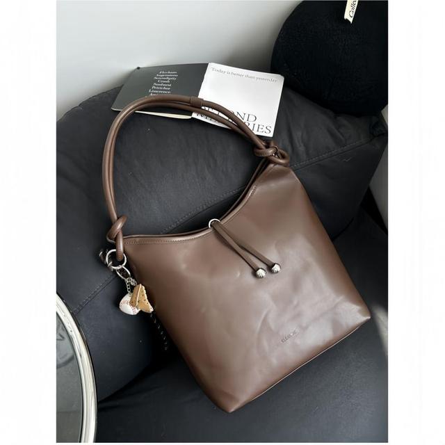 Faux Leather Tote Bag Product Image