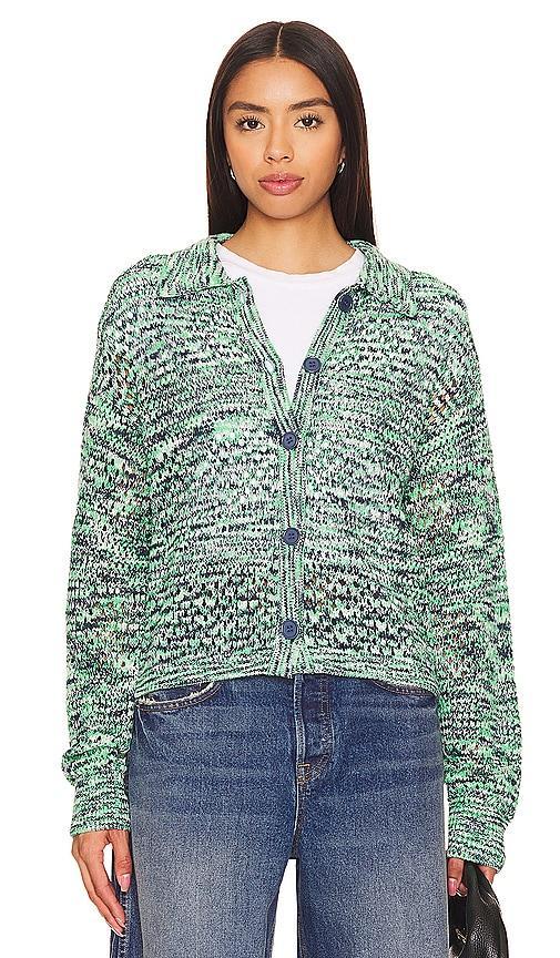 Space-dye Crochet Cardigan Product Image