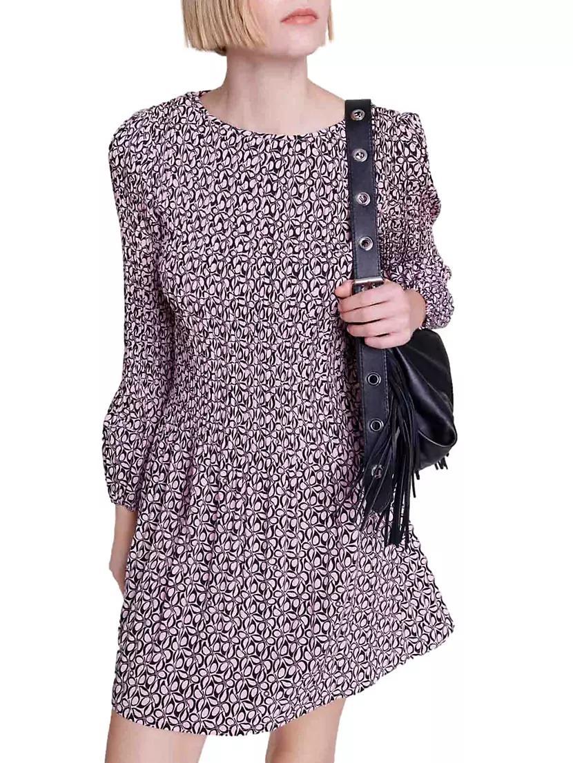 Short Patterned Dress Product Image