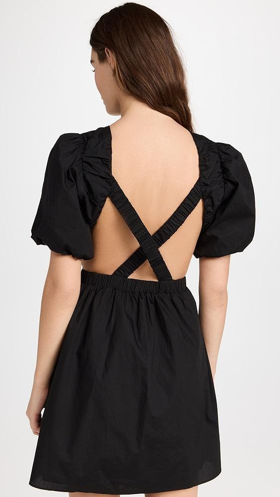 English Factory Cut-Out Poplin Mini Dress | Shopbop Product Image