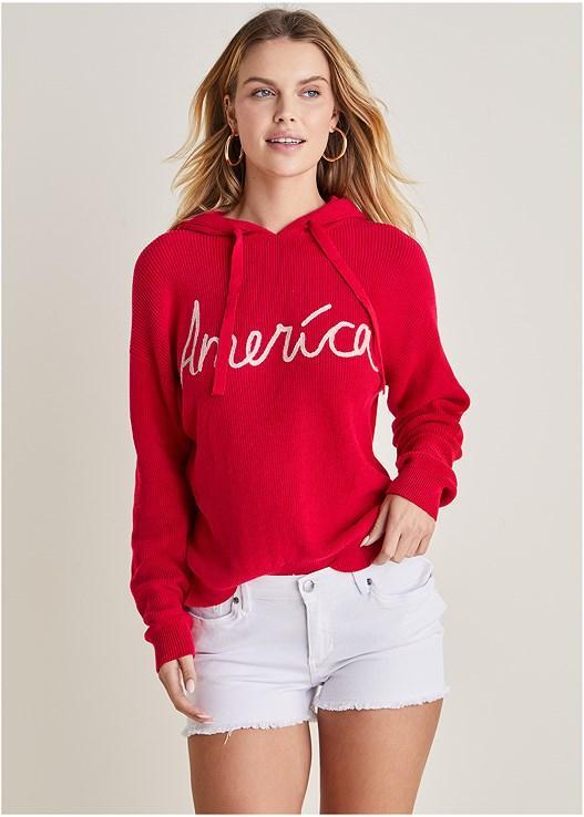 America Hoodie Sweater Product Image