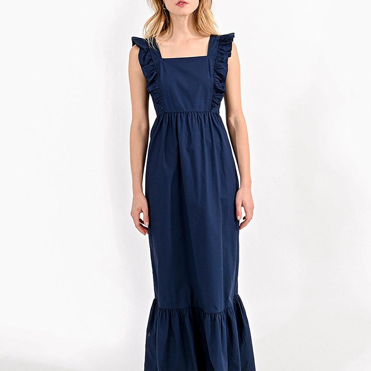 Molly Bracken Ruffle Shoulder Dress Product Image