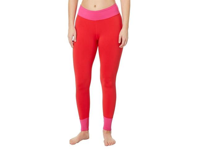 Hot Chillys Micro Elite Chamois Color-Block Tights (Modern/Granite) Women's Clothing Product Image