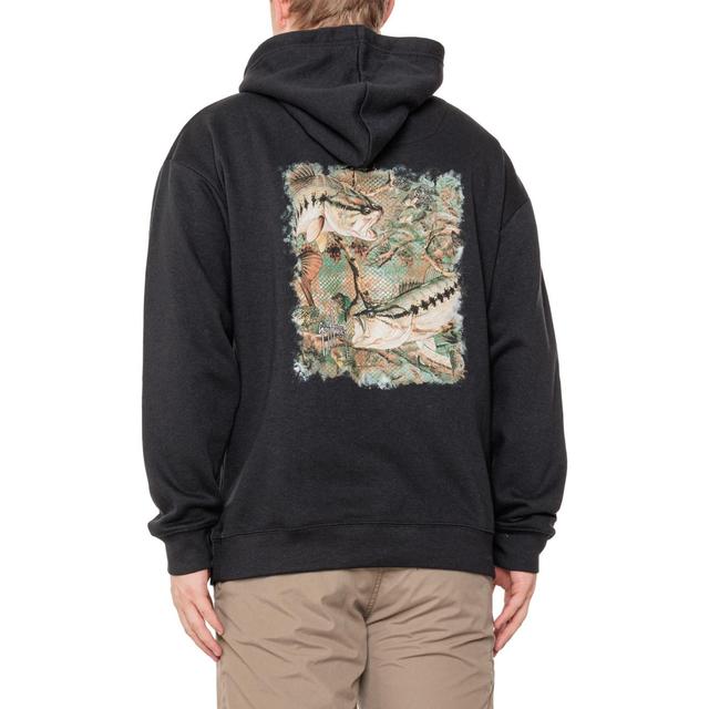 Guy Harvey Camo Bass Graphic Midweight Fleece Hoodie Product Image