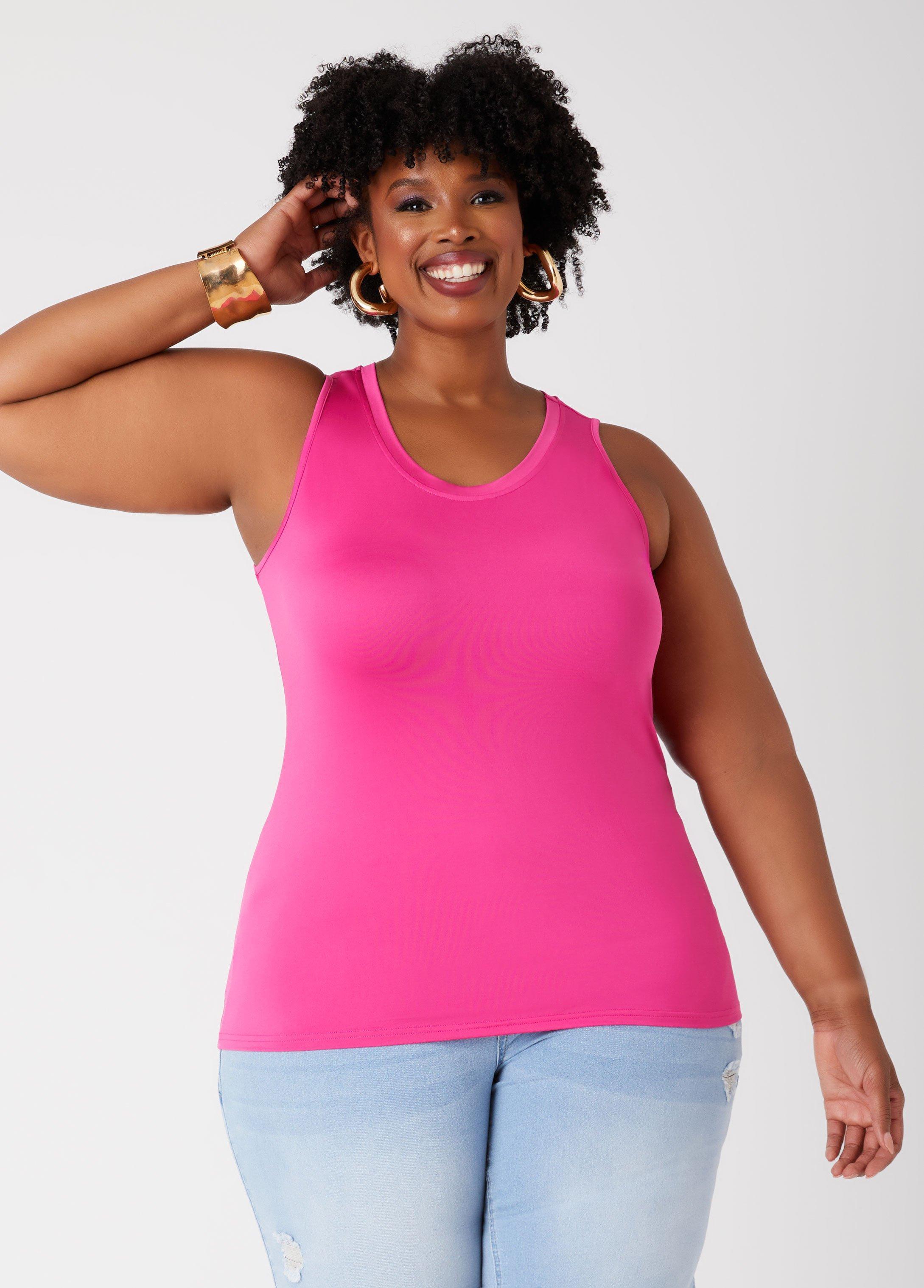 Plus Size The Easy Basic Tank Ashley Stewart Product Image