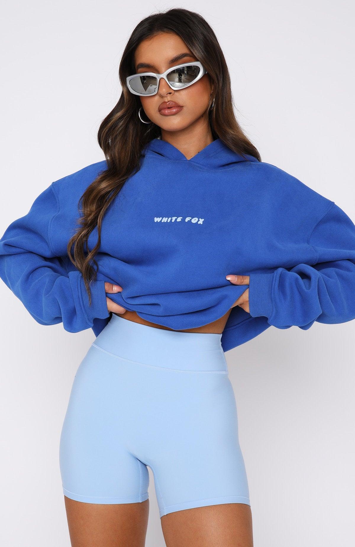 Leisure Series Oversized Hoodie Cobalt Product Image