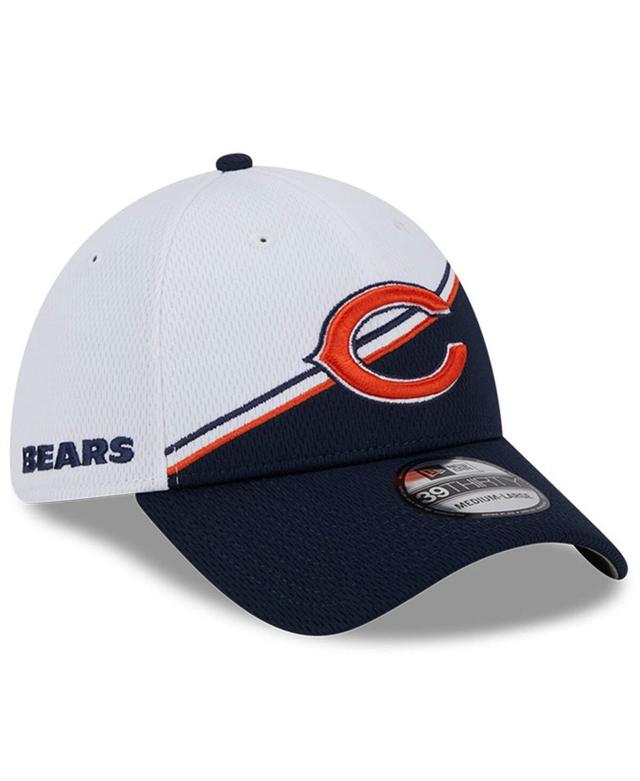 Mens New Era White Chicago Bears 2023 Sideline 39THIRTY Flex Hat - White Product Image