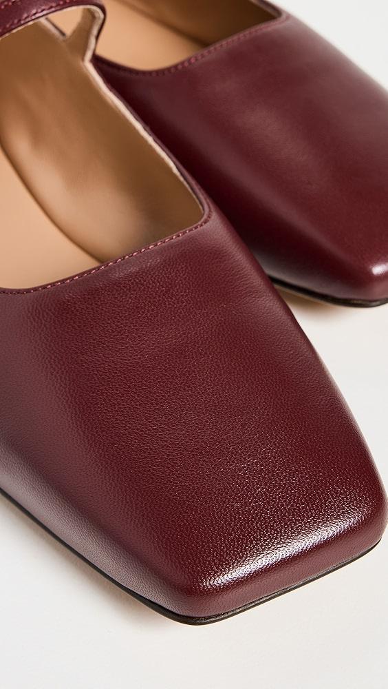 Mansur Gavriel Square Toe Mary Jane Flats | Shopbop Product Image