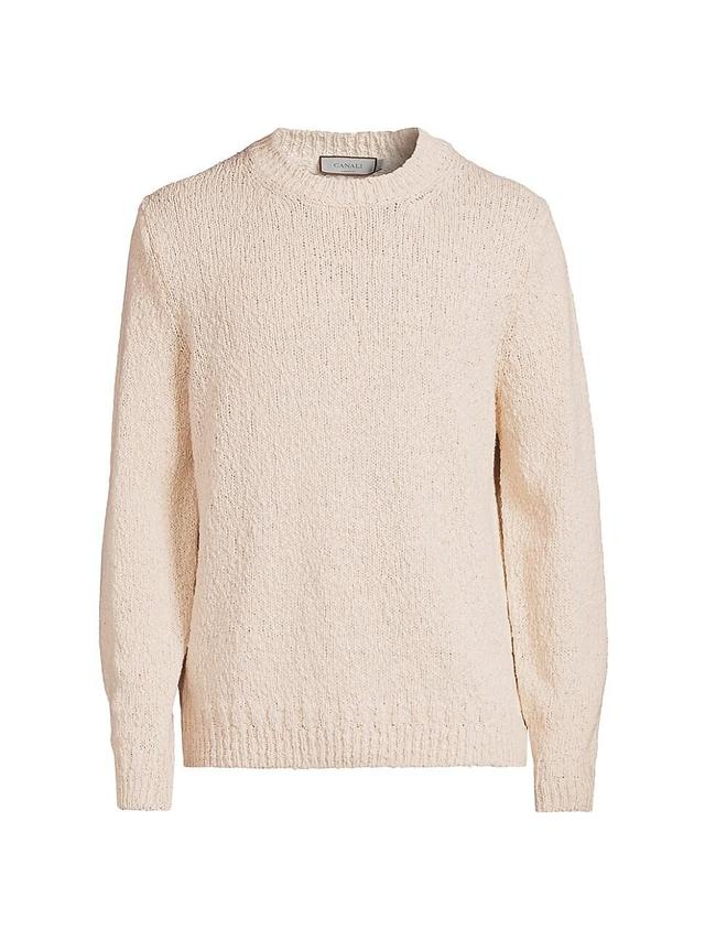 Mens Cotton Crewneck Sweater Product Image