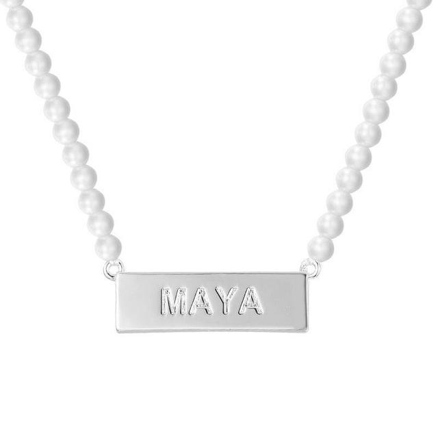 Custom/Personalized Pearl Necklace Product Image