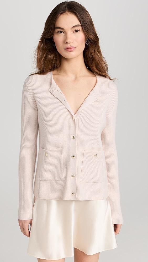 Sablyn Lake Rib Knit Cashmere Cardigan | Shopbop Product Image