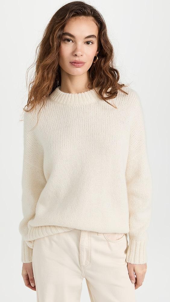 Jenni Kayne Alpaca Cocoon Crew Neck Pullover | Shopbop Product Image