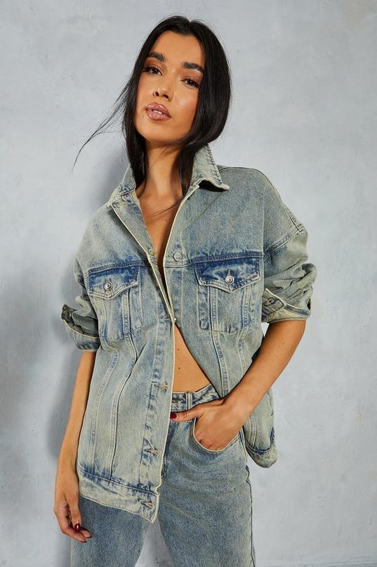 Denim Oversized Jacket  product image